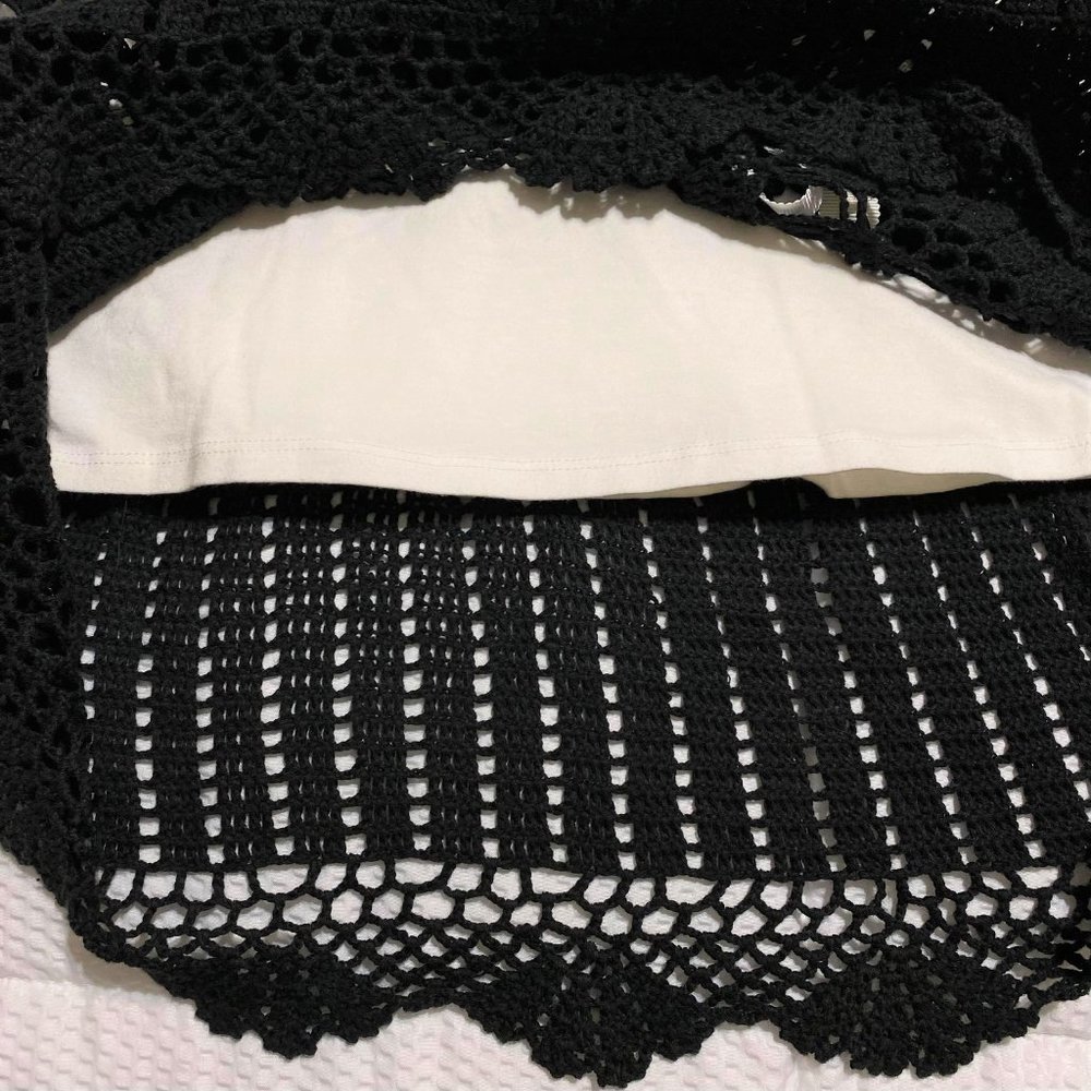 Moda International Ribbed Racerback Crochet Dress - Picture 12 of 14